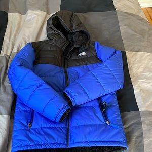 EUC Northface Boys Reversible Jacket